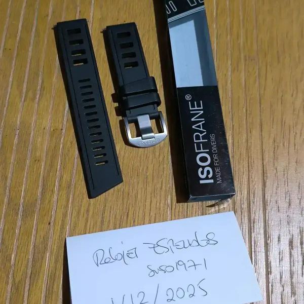 Isofrane Original Negra 22 mm