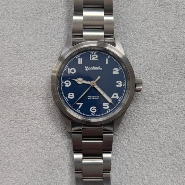 Hanhart Pioneer Preventor HD12 blau, 39 mm