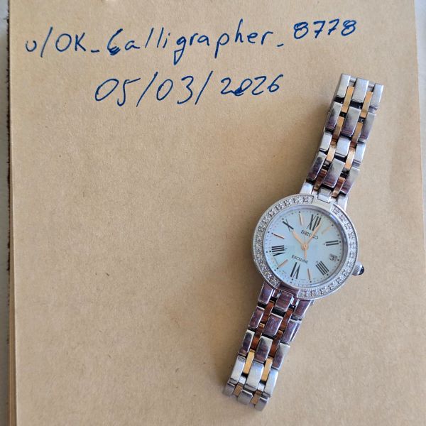 [WTS] Seiko Exceline 1B22-0AG0 JDM Solar Radio Sync Crystal…