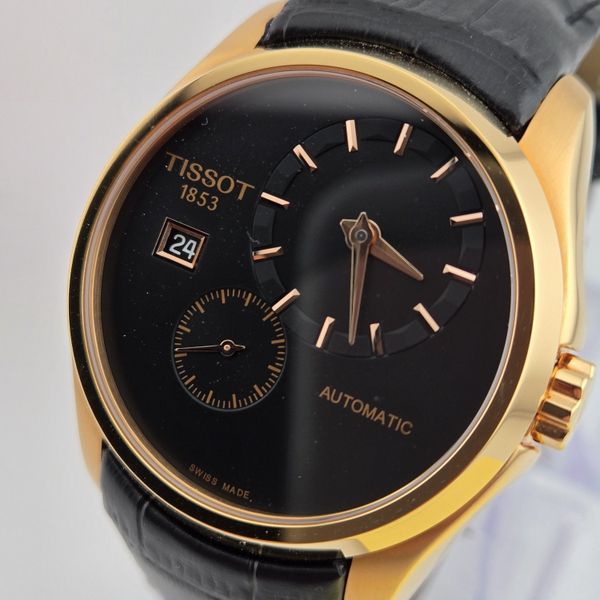 FS: TISSOT Couturier Automatic Black Dial, Small Second, Bl…