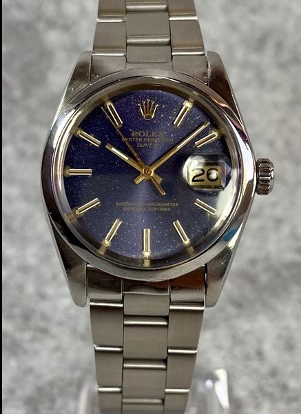 1978 Rolex Oyster Perpetual Date Ref. 1500 Blue Dial | Stai…