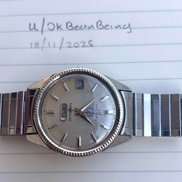[WTS] Citizen Crystal Seven automatic for $100