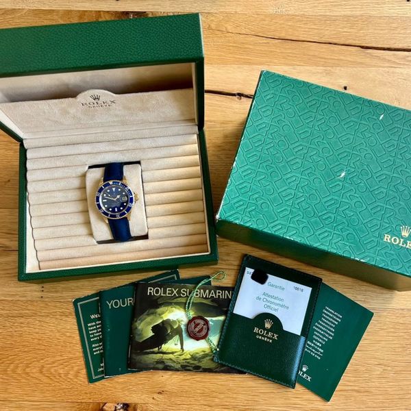 Rolex Submariner 16618 mit Box und Papieren