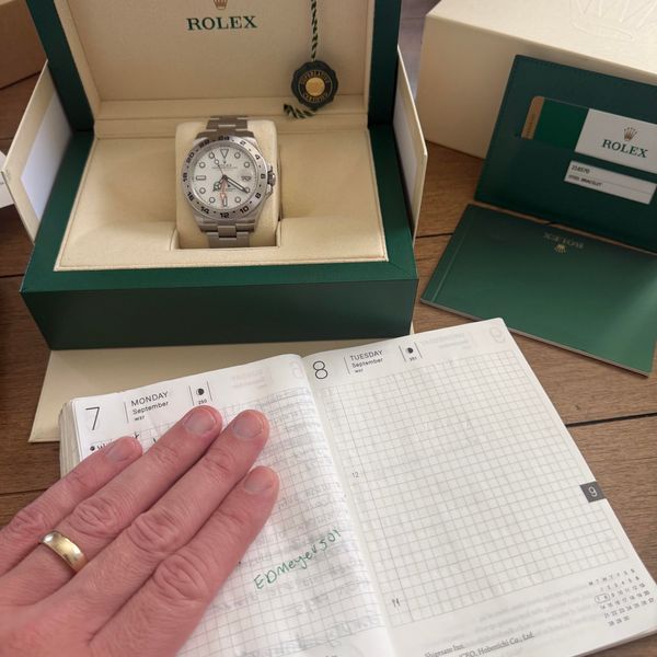 [WTS] Rolex Explorer II (Polar) - Serviced At AD