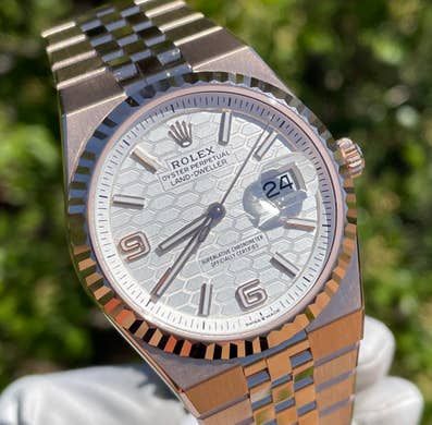 Rolex Land-Dweller 36 127235 Everrose Rose Gold {NEW} SEPTE…