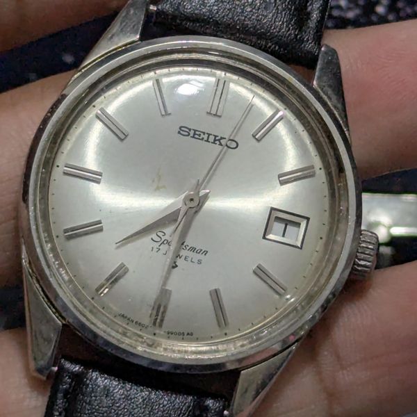 [WTS] Vintage Seiko Sportsman Date Silver Sunburst Dial 660…