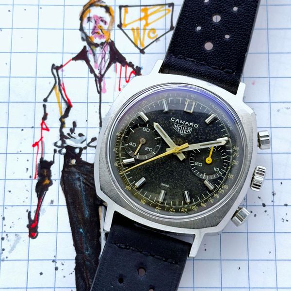 [WTS] Heuer Camaro Chronograph ref. 73343NT circa 1972