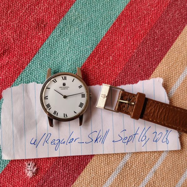 [WTS] Universal Genéve 842101 Roman Numbers Dial $450