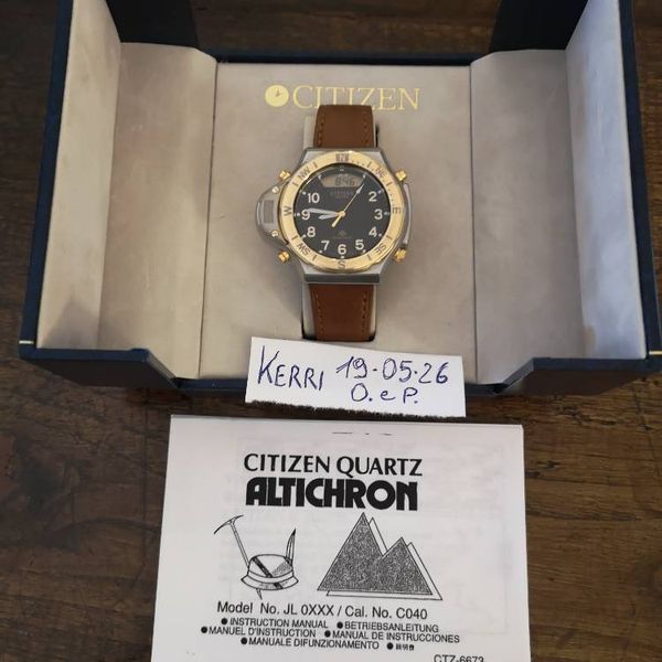 Citizen Altichron C040 con box e istruzioni (Ribasso)