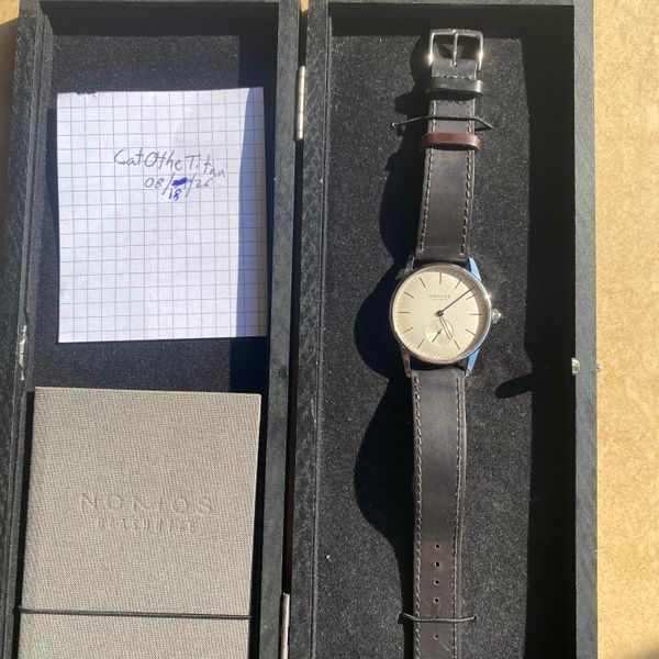 [WTS] Nomos Orion 35mm Ref. 309 Sapphire Case back
