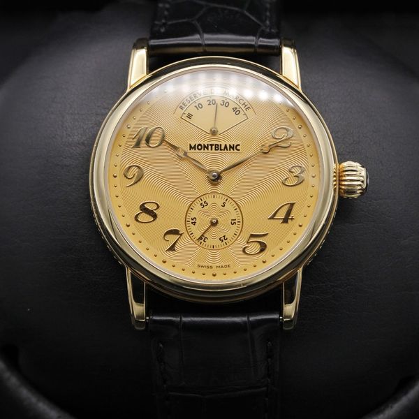 FSOT: Montblanc Reserve De Marche Meisterstück "Solid Gold"…