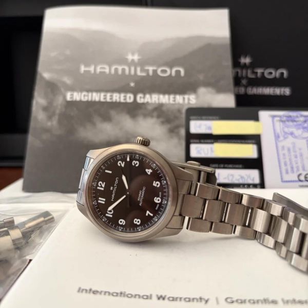Hamilton Khaki auto 36mm Limited Edition Engineered Garments