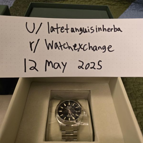 [WTS] Ball Engineer Master II Endurance 1917 (40mm - Black …