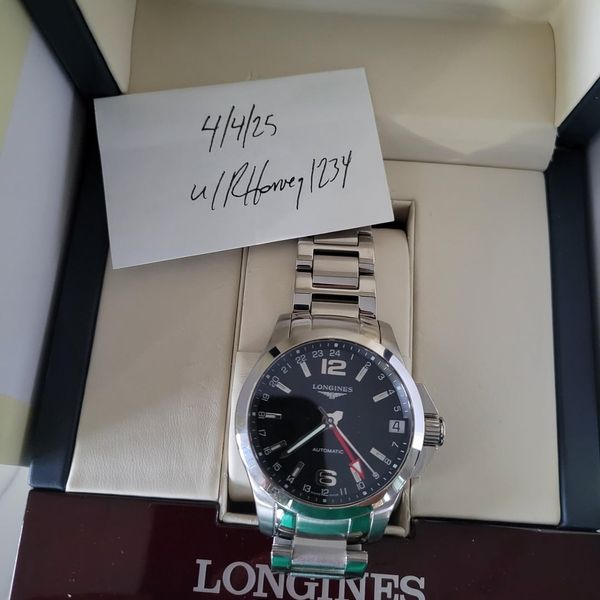 [WTS] Longines Conquest GMT 41mm