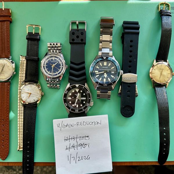 [WTS] Mega-Lot: 33 Watches - Seiko, Hamilton, Bulova, Certi…