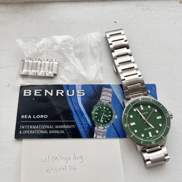 [WTS] Benrus Sea Lord Reissue Green