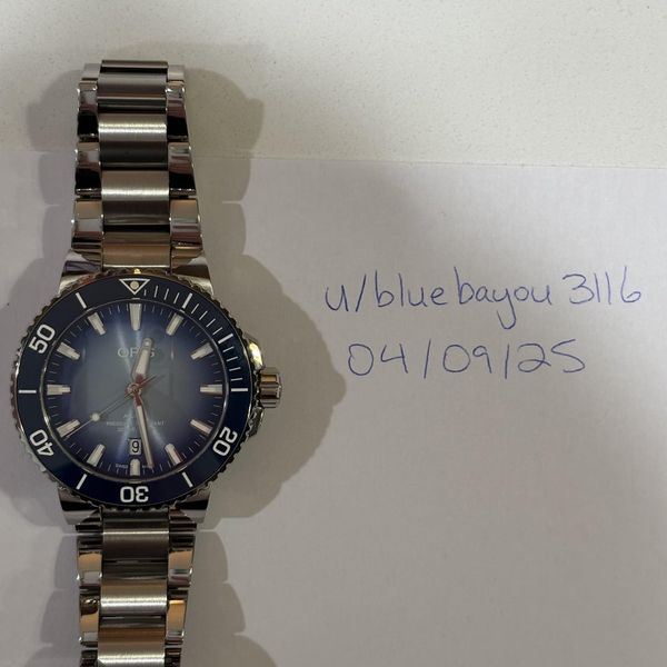 [WTS] Oris Aquis Lake Baikal Limited Edition – 43.5mm – Ful…