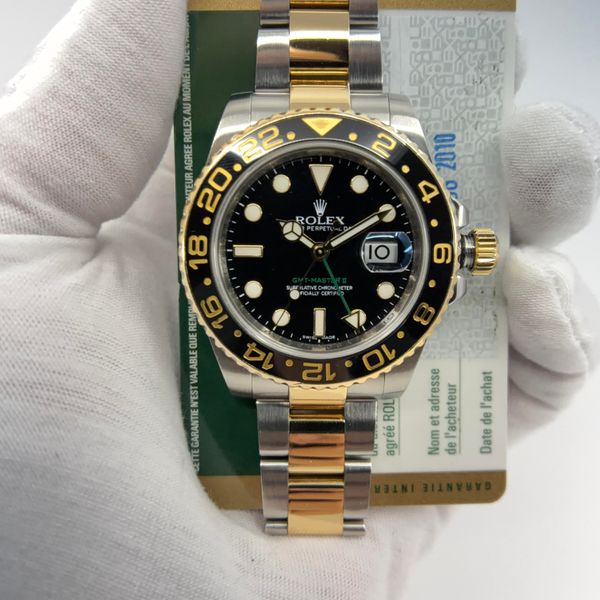 [WTS] Rolex GMT-Master II Ref. 116713LN — Two-Tone Black Di…
