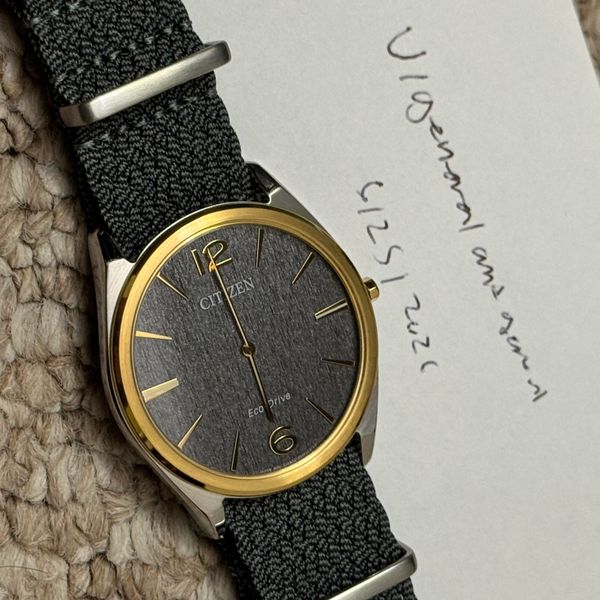 [WTS] Citizen Surrato, sapphire crystal, sub 5mm thick eco …