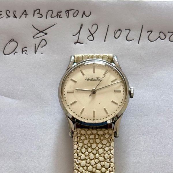 IWC Cal 89 in acciaio con anse ad elica (ribasso)