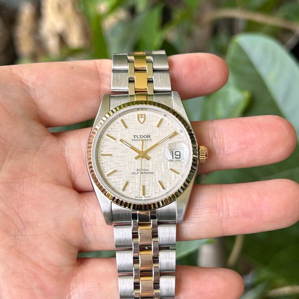 [WTS] Tudor Prince Date 74033 Linen Dial Full Set - $2199