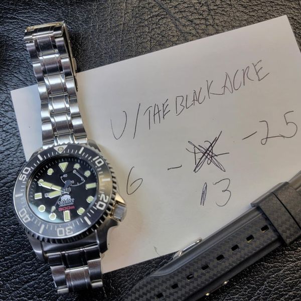 [WTS] Orient Saturation Diver 300M Professional