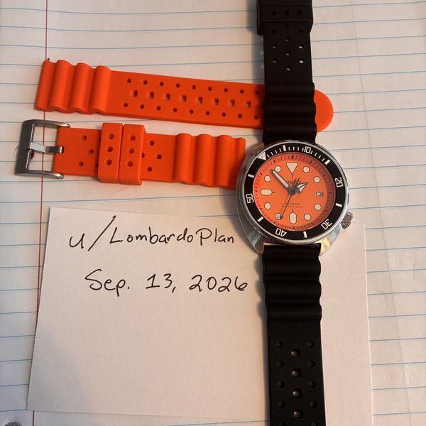 [WTS] Seiko "Willard." NH35 Japanese movement. New.
