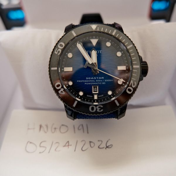 [WTS] Tissot Seastar 2000 Powermatic 80 46mm 600M | Blue Wa…