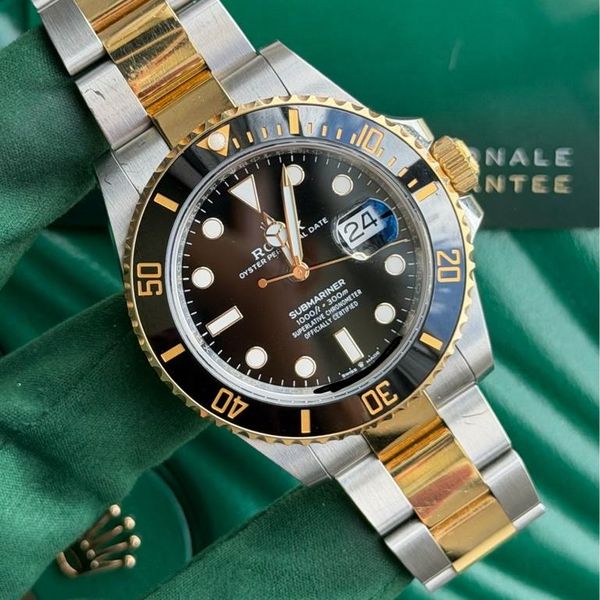 FSOT: 2024 Rolex Submariner Date Two Tone Yellow Gold 12661…