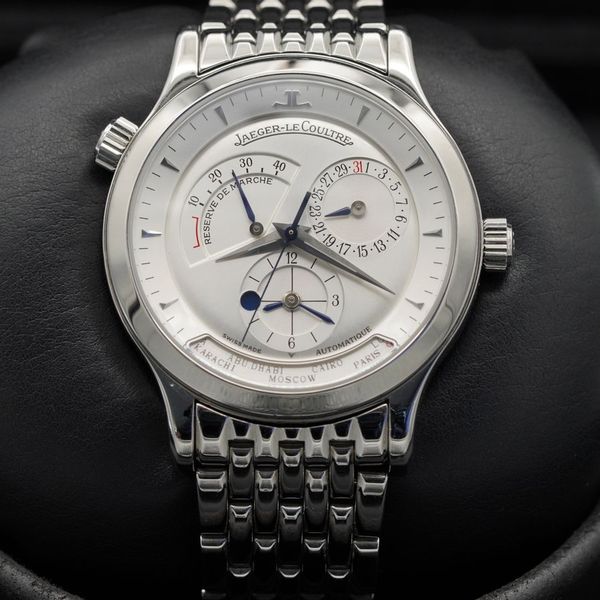 FSOT: Jaeger LeCoultre Master Geographic World Time - Silve…