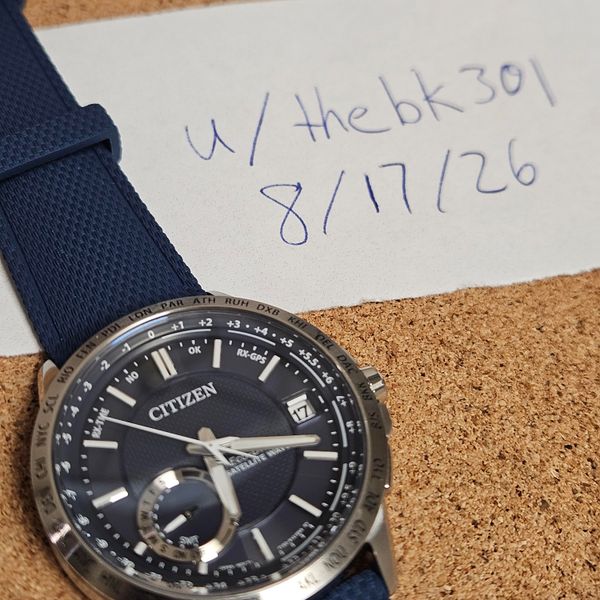 [WTS] Citizen Eco-Drive Satellite Wave GPS Blue Dial (Ref: …
