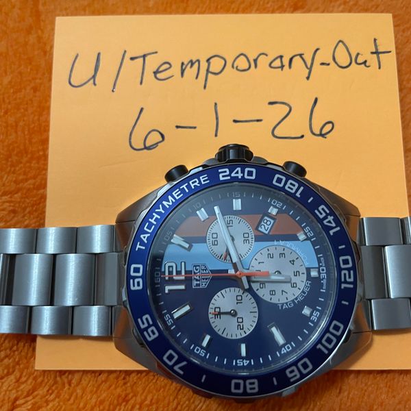 [WTS] Tag Heuer Formula 1 Gulf Special Edition