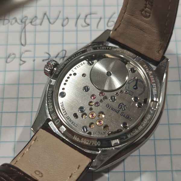 [WTS] Grand Seiko SBGY035 Calib.9R 20th Anniversary LE