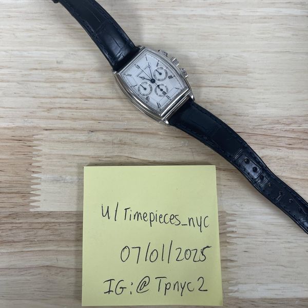 [WTS] Breguet Héritage 5460 White Gold on Blue 🐊 Strap