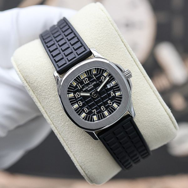 FSOT: Patek Philippe Aquanaut Quartz UNCUT 29mm Black Dial …