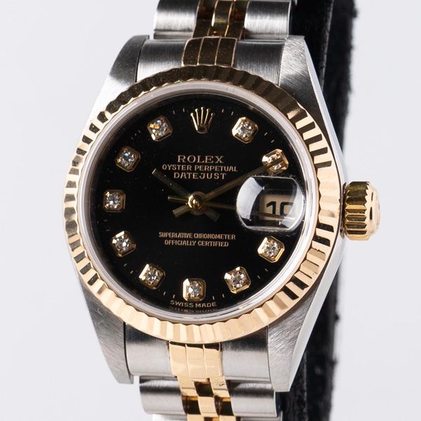 [WTS] 2000 Rolex Ladies Datejust 79173 Black Diamond Dial