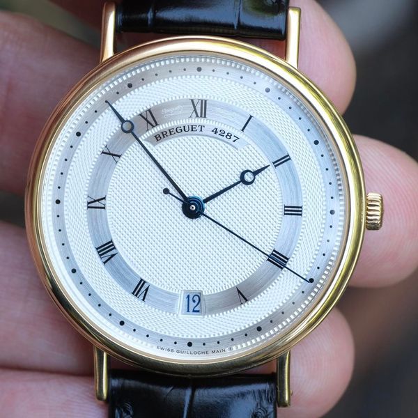 [WTS] PRICE DROP! Breguet Classique 18K Gold Guilloche Dial…