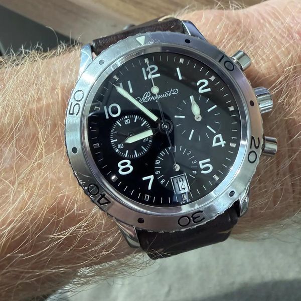 Breguet Type XX Transatlantique Flyback Ref 3820 (REDUCED)