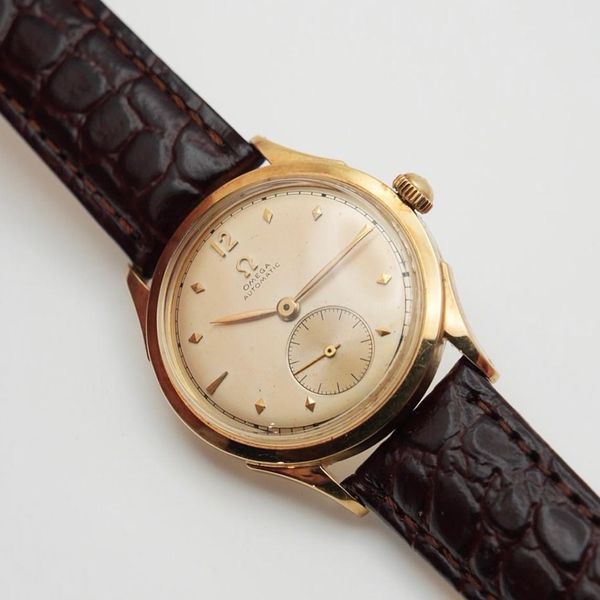 [WTS] OMEGA 14K GOLD BUMPER AUTOMATIC — REF. 2375 Vintage O…