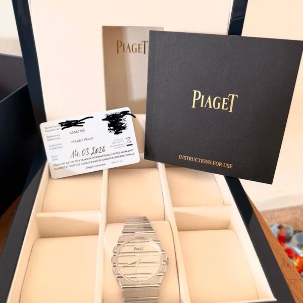 Piaget Polo 79, Weißgold 18K, Ref. G0A50150, neu, ungetrage…