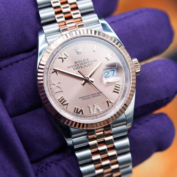 [WTS] 2024’ Rolex DJ36 Pink Roman Diamond Dial Full Set 126…