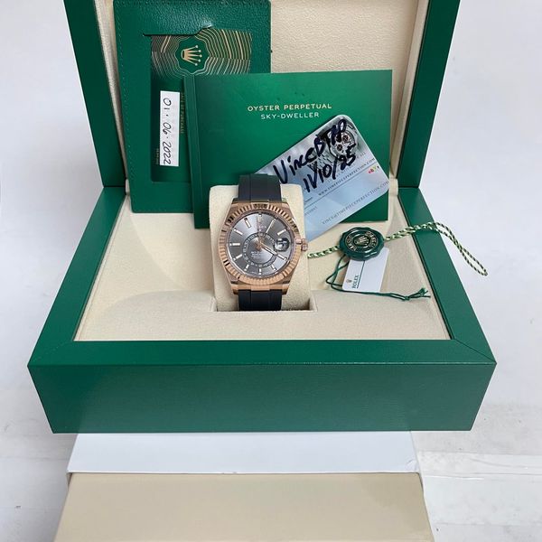 [wts] Rolex Sky-Dweller Skydweller Rose Oysterflex 326235 R…