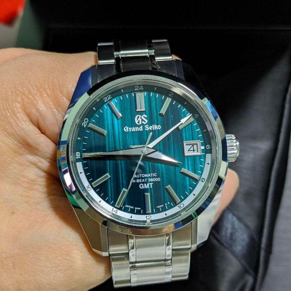 [WTS] Grand Seiko SBGJ241 Matrix Green Dial GMT  Limited Ed…