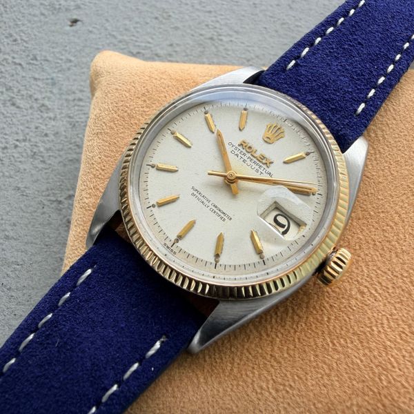 [WTS] 1957 Rolex Datejust Two Tone Gold + Stainless 6605 - …