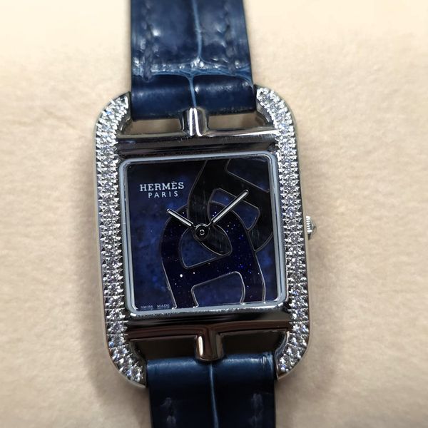[WTS] Hermes Cape Cod Dumortierite Dial Factory Diamonds