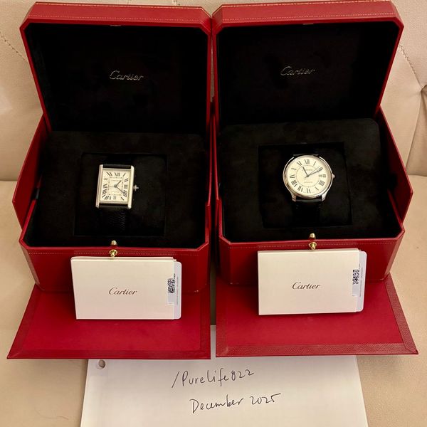 [WTS] Cartier Tank Must & Ronde Must - 2024, Automatic, Ful…