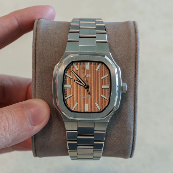 [WTS] Maen Manhattan 37 Salmon/Copper Dial