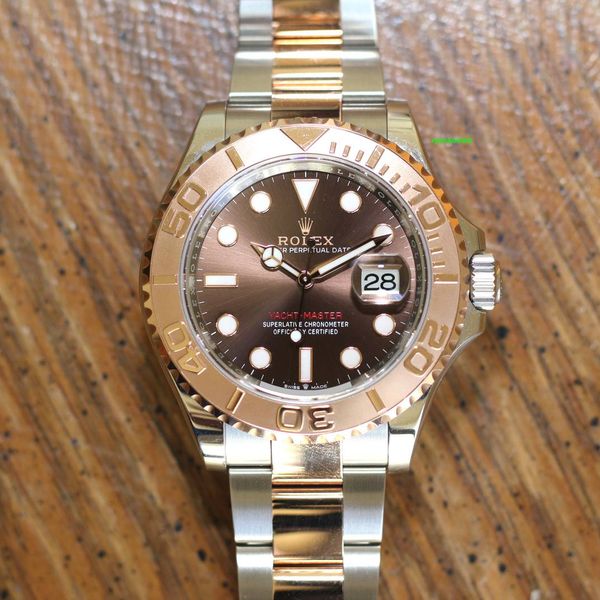 2023 Rolex 40mm Yacht-Master Rose Gold Chocolate Dial 12662…