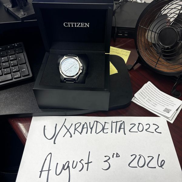 [WTS] Citizen Series 8 Ice Blue $800 CONUS “the hard one to…