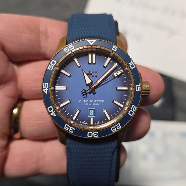 [WTS] Christopher Ward C60 Trident Pro 300 blue dial